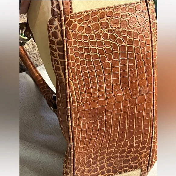 CELINE BOOGIE EMBOSSED CROC BAG- vintage - Picture 5 of 16